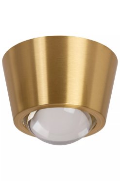 Lucide Rigon - Deckenleuchte - Ø 9 x 6,6 cm - 7W LED inkl - gold