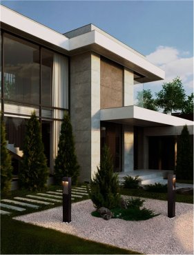 Nova Luce Maddi - gartenpfosten - 8,5 x 60 x 7,5 cm - 7W LED inkl. - IP65 - Sand schwarz