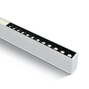 ONE Light LED Linear Profiles - Decken-/Hängelampe - 120 x 7 x 3,5 cm - 40W LED inkl. - weiß - weiße Lichtfarbe