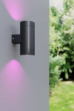Calex Smart Bluetooth Mesh LED-Spot - Ø 5 x 5,8 cm - GU10 - 5W - Dimmfunktion und einstellbare Lichtfarbe per App - RGB+W