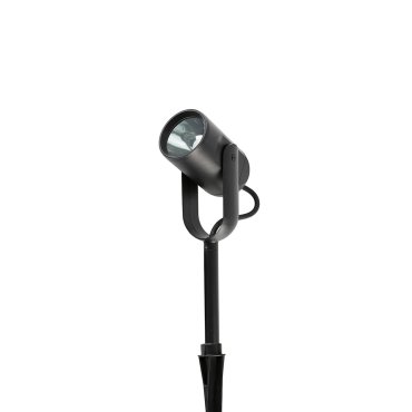 Faro Slot - Bodenstrahler auf Erdspieß - Ø 7,7 x 20 cm - 13W LED inkl. - IP65 - mattschwarz