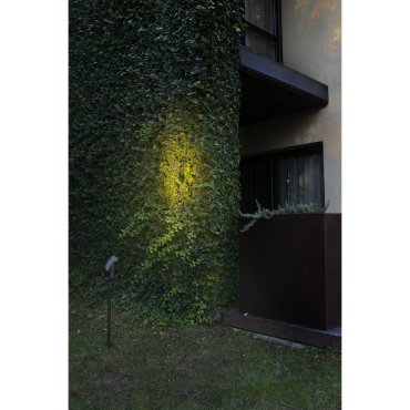 Faro Slot - Bodenstrahler auf Erdspieß - Ø 7,7 x 50 cm - 13W LED inkl. - IP65 - mattschwarz