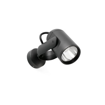 Faro Slot - Außenwandleuchte - 20 x 7,7 x 7,7 cm - 13W LED inkl. - IP65 - mattschwarz