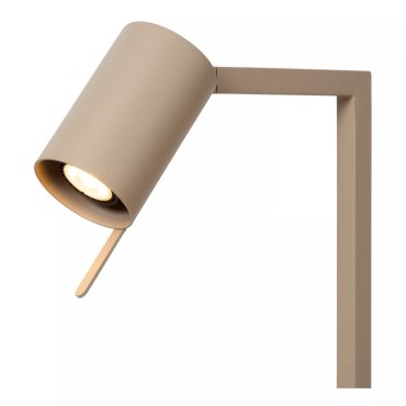 Lucide Lesley - Schreibtischlampe - 34 x 20 x 130 cm - taupe