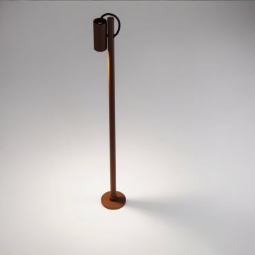 Nova Luce Darma - Gartenpfosten - Ø 11 x 85 cm - 7W LED inkl. - IP65 - corten