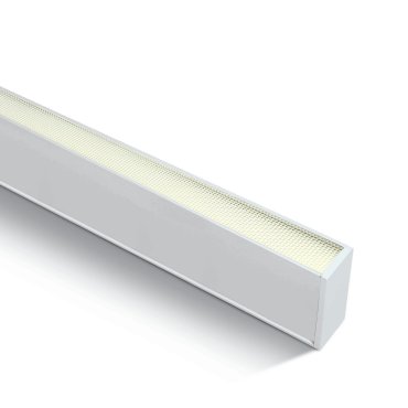 ONE Light LED Linear Profiles - Decken-/Hängelampe - 120 x 7 x 3,5 cm - 40W LED inkl. - weiß - warmweiße Lichtfarbe