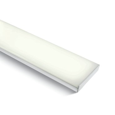 ONE Light LED Linear Floating Light - Deckenleuchte - 120 x 12 x 2 cm - 48W LED inkl. - weiß - weiße Lichtfarbe