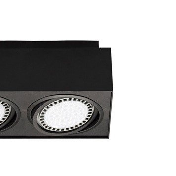 Zuma Line Boxy CL 2 - Aufbaustrahler 2L - 31 x 16 x 12 cm - schwarz