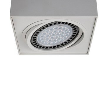 Zuma Line Boxy CL 1 - Aufbaustrahler 1L - Ø 16 x 12 cm - weiß