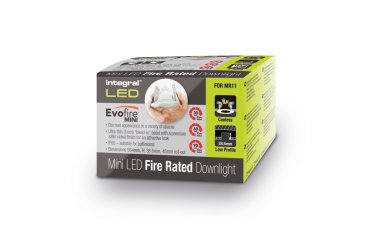 Integral LED mini - Einbaustrahler - Ø 64 mm - Ø 45 mm Einbaumaß - IP65 - Nickel satiniert