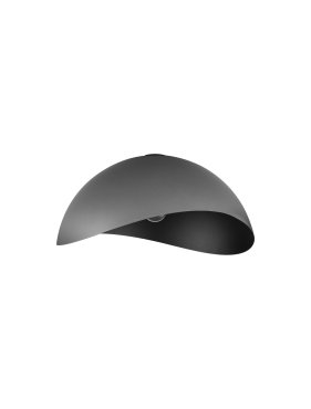Nova Luce Opsi - Deckenleuchte - Ø 50 x 24 cm - Sand schwarz