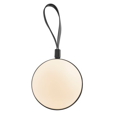 Nordlux Bring To-Go 12 - tragbare Lampe mit wiederaufladbarem akku - 12 x 26 x 9,3 cm - 1W LED inkl. - IP54 - weiß und schwarz