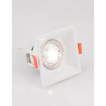 Nova Luce Staff - Einbaustrahler - 75 x 75 mm, 70 x 70 mm Einbaumaß - sandweiß