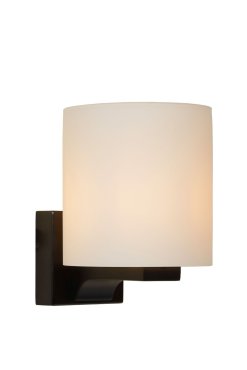 Lucide Jenno - Badezimmer-Wandleuchte - 12 x 14,5 x 16 cm - IP44 - schwarz