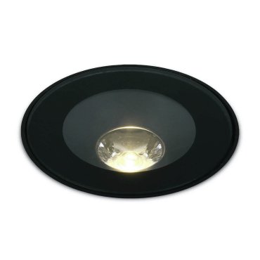 ONE Light Trimless Inground Range - Bodenspot für den Außenbereich - Ø 98 mm, Ø 136 mm Einbaugröße - 6W LED inkl. - IP67 - schwarz