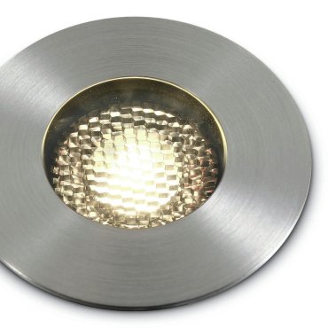 ONE Light COB Honeycomb Range - Bodenspot für den Außenbereich - Ø 92 mm, Ø 75 mm Einbaugröße - 13W dimmbare LED inkl. - IP67 - Aluminium