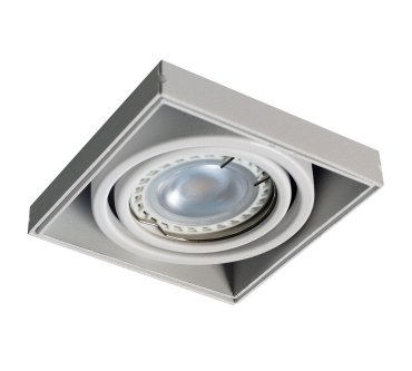 Zuma Line Oneon DL50-1 - Einbaustrahler mit verstellbarer Aufbauhöhe - 88 x 88 mm, 89 x 89 mm Einbaumaß - weiß