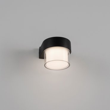 Nova Luce Darf - Außenwandleuchte - 9,5 x 10,5 x 8,5 cm - 5W LED inkl. - IP65 - sand schwarz