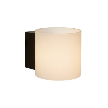Lucide Jelte - Wandleuchte - 12 x 15 x 12 cm - IP44 - schwarz und opal