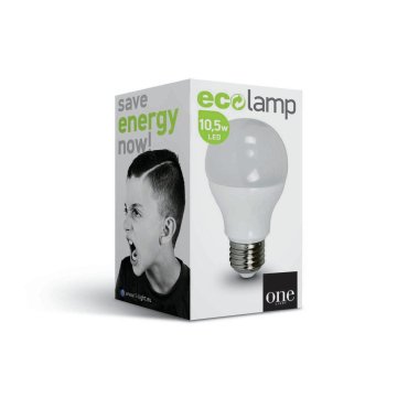 ONE Light Classic LED-Lampe - Ø 6 x 11 cm - E27 - 10,5W dimmbar - 2700K