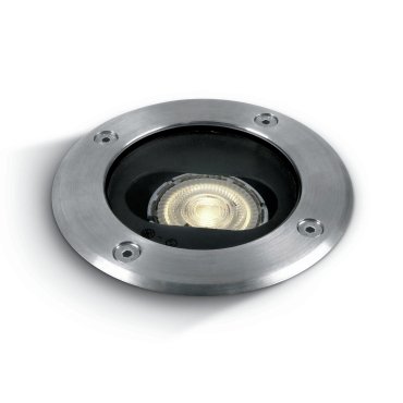 AUSSTELLUNGSSTÜCK - ONE Light GU10 Inground Adjustable Range - Bodeneinbaustrahler für den Außenbereich - Ø 120 mm, Ø 115 mm Einbaumaß - IP67 - Edelstahl