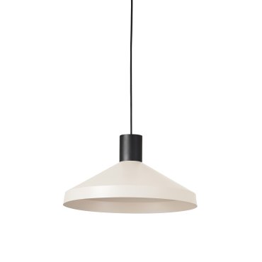 Faro Kombo - Hängeleuchte - Ø 40 x 20,5 cm - beige und schwarz