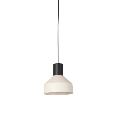 Faro Kombo - Hängeleuchte - Ø 20 x 20 cm - beige und schwarz