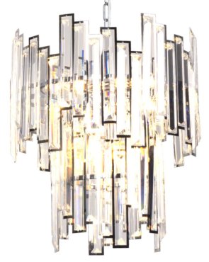Maxlight Nemo - Kronleuchter - Ø 40 x 140 cm - Chrom