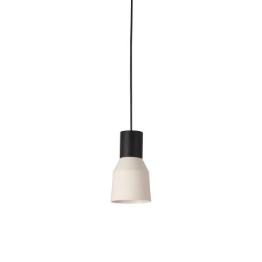 Faro Kombo - Hängeleuchte - Ø 12 x 21 cm - beige und schwarz