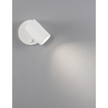 Nova Luce Net - Wandleuchte mit Schalter - 5,7 x 10,5 cm - sandweiß