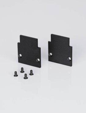 Nova Luce Planet - Endkappe - 3,3 x 0,2 x 3,9 cm - schwarz