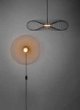 VK Lighting Synnefo - Hängeleuchte - Ø 74 x 146,5 cm - 8W LED inkl. - gold