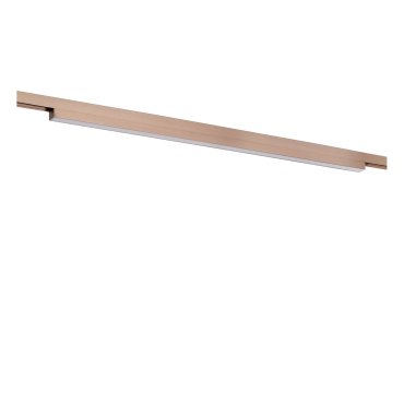 Lucide Linial Glyxx - magnetisches Schienensystem - Schienenstrahler - 60,2 x 1,9 x 2,7 cm - 20W LED inkl. - Dimmfunktion und einstellbare Lichtfarbe über die App - Champagner