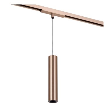 Lucide Linial Luxus - magnetisches Schienensystem - Hängelampe - Ø 4 x 170 cm - 8W LED inkl. - Dimmfunktion und einstellbare Lichtfarbe über die App - champagner