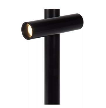 Lucide Antrim - wiederaufladbare Tischleuchte - Ø 11 x 35,8 cm - 2,2W dimmbare led inkl - IP54 - schwarz