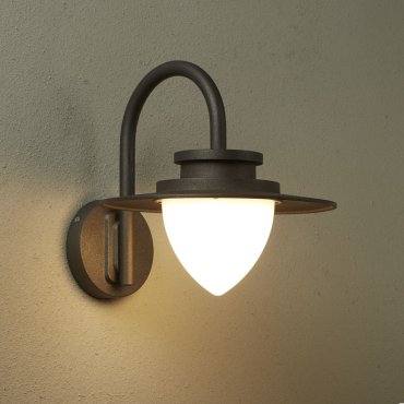 Searchlight Texas - Außenwandleuchte - 24 x 25 cm - 9W LED inkl - IP54 - schwarz