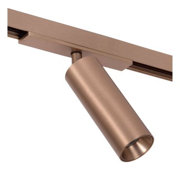 Lucide Linial Mox - magnetisches Schienensystem - Schienenstrahler - Ø 4,5 x 10 cm - 10W LED inkl. - Dimmfunktion und einstellbare Lichtfarbe über die App - Champagner