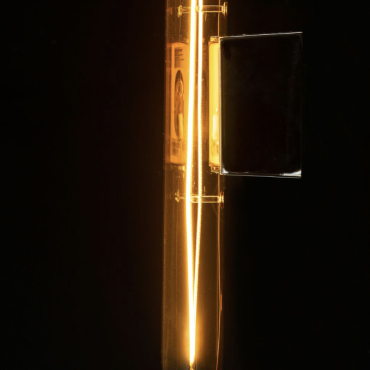 Segula LED-Lampe - Linear - Ø 3 x 30 cm - S14d - 4W dimmbar - 2700K - amber