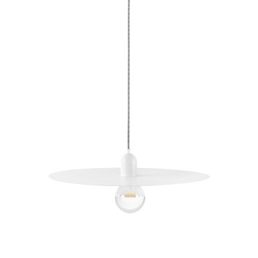Faro Plat - Pendelleuchte - Ø 50 cm - matt weiß