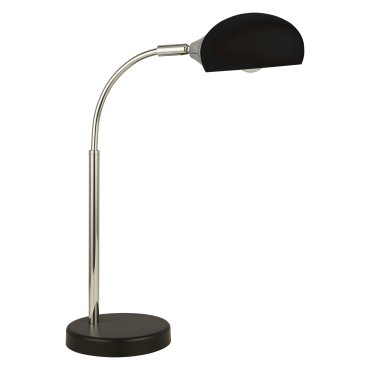Searchlight Astro - Tischleuchte - 15 x 49 cm - schwarz und chrom