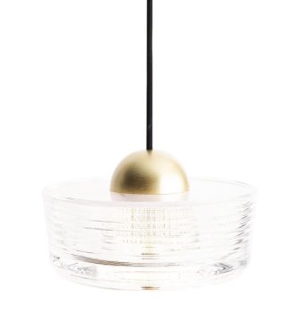 Maxlight Lipari - Pendelleuchte - Ø 35 x 180 cm - 22W LED inkl - gebürstetes Gold