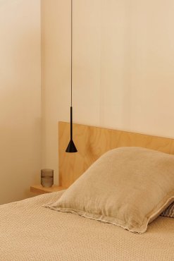 Faro Anna – hängelampe – Ø 7,2 x 26,6 cm – 4W LED inkl. – schwarz