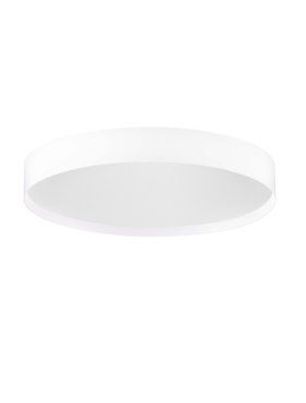Nova Luce Roi - Deckenleuchte - Ø 40 x 8,5 cm - 37W dimmbar LED inkl. - Sand Weiß
