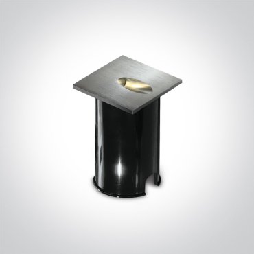 ONE Light Indoor/Outdoor Dark Light Wall Recessed - Wandeinbauleuchte - 7 x 4,5 x 7 cm - 3W LED inkl. - IP54 - Aluminium