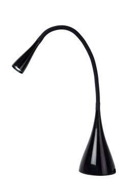 Lucide Zozy - Tischleuchte - Ø 11,2 x 48,5 cm - 4W LED inkl. - 3 Stufen dimmbar - schwarz