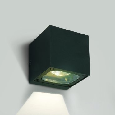 ONE Light Cube Wall Lights - Außenwandleuchten - 10 x 10 x 10 cm - 6W LED inkl. - IP65 - anthrazit