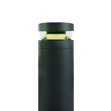 ONE Light Project Poller - Gartenleuchte - Ø 16 x 60 cm - 20W LED inkl. - IP65 - anthrazit - warmweiße Lichtfarbe
