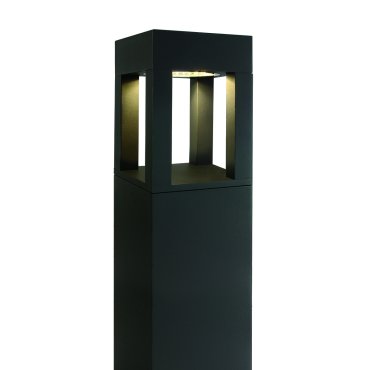 ONE Light Cage Light II - Gartenleuchte - 16 x 16 x 90 cm - 22W LED inkl. - IP65 - anthrazit - warmweiße Lichtfarbe