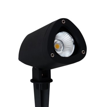 Nova Luce Inside - Bodenstrahler auf Erdspieß - 28 cm - 7W LED inkl. - IP65 - schwarz