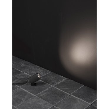 Nova Luce Mini - Bodenstrahler - 8 cm - 3W LED inkl - IP65 - schwarz
